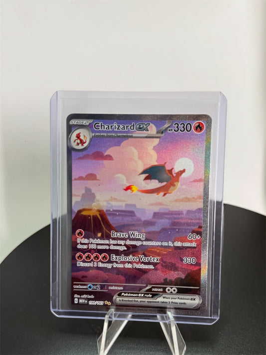 S&V 151 Charizard Ex Special Illustration Rare NM Good Centering